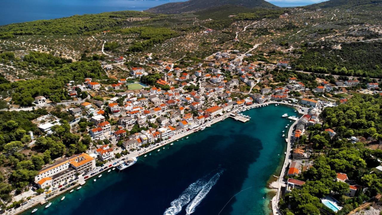 Apartmani Ada 1 Povlja  Esterno foto